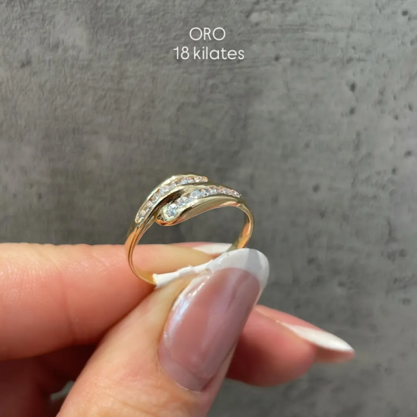 Anillo Oro 18k Elegance